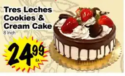 Superior Grocers Tres Leches Cookies & Cream Cake offer