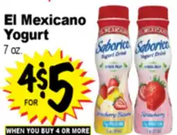 Superior Grocers El Mexicano Yogurt offer
