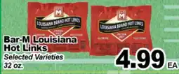 Superior Grocers Bar-M Louisiana Hot Links offer