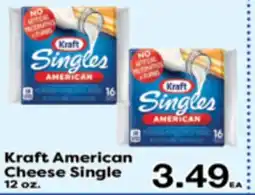 Superior Grocers Kraft American Cheese Single offer