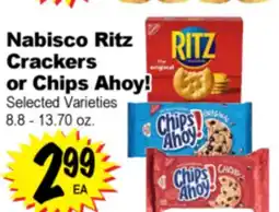 Superior Grocers Nabisco Ritz Crackers or Chips Ahoy! offer