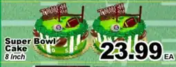 Superior Grocers Super Bowl Cake offer