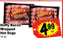 Superior Grocers Hoffy Bacon Wrapped Hot Dogs offer