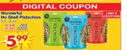 Superior Grocers Wonderful No Shell Pistachios offer