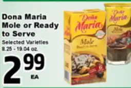 Superior Grocers Dona Maria Mole or Ready to Serve offer