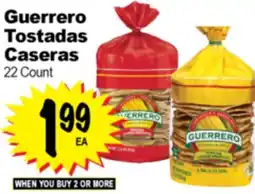 Superior Grocers Guerrero Tostadas Caseras offer