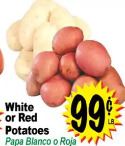 Superior Grocers White or Red Potatoes offer