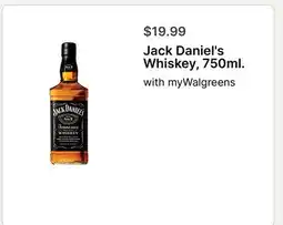 Walgreens Jack Daniel's Whiskey offer