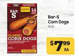 Tony’s Fresh Market Bar-S Corn Dogs offer
