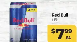 Tony’s Fresh Market Red Bull offer