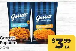 Tony’s Fresh Market Garrett Popcorn offer