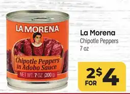Tony’s Fresh Market La Morena Chipotle Peppers offer