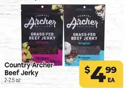 Tony’s Fresh Market Country Archer Beef Jerky offer
