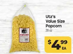 Tony’s Fresh Market Utz's Value Size Popcorn offer