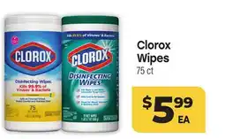 Tony’s Fresh Market Clorox Wipes offer
