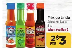 Tony’s Fresh Market México Lindo Select Hot Sauce offer