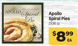 Tony’s Fresh Market Apollo Spiral Pies offer