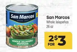 Tony’s Fresh Market San Marcos Whole Jalapeños offer