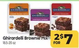 Tony’s Fresh Market Ghirardelli Brownie Mix offer