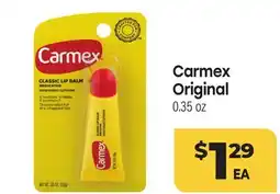 Tony’s Fresh Market Carmex Original offer