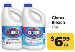 Tony’s Fresh Market Clorox Bleach offer