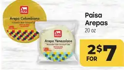 Tony’s Fresh Market Paisa Arepas offer