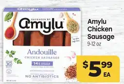 Tony’s Fresh Market Amylu Chicken Sausage offer