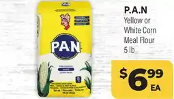 Tony’s Fresh Market P.A.N Yellow or White Corn Meal Flour offer