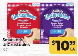 Tony’s Fresh Market Smucker's UnCrustables offer