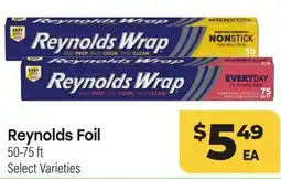 Tony’s Fresh Market Reynolds Foil offer