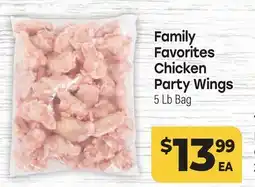 Tony’s Fresh Market Family Favorites Chicken Party Wings offer
