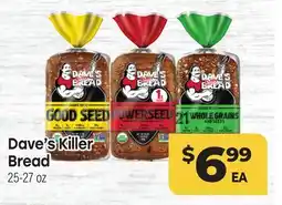 Tony’s Fresh Market Dave's Killer Bread offer