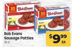 Tony’s Fresh Market Bob Evans Sausage Patties offer