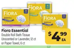 Tony’s Fresh Market Fiora Essential Double Roll Bath Tissue offer