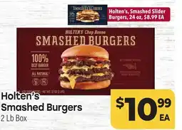 Tony’s Fresh Market Holten's Smashed Burgers offer