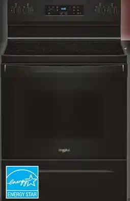 Menards Whirlpool 5.3 cu. ft. Electric Range offer