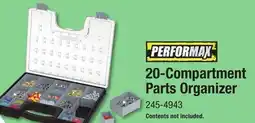 Menards PERFORMAX 20-Compartment Parts Organizer offer