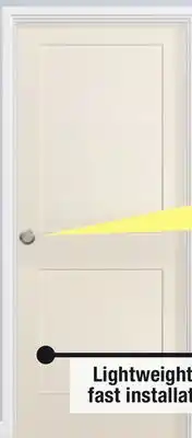 Menards 2-Panel Door offer
