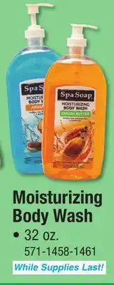 Menards Moisturizing Body Wash offer