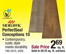 Menards MOHAWK PerfectSeal Conceptions 10 offer