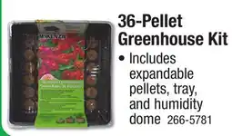Menards 36-Pellet Greenhouse Kit offer