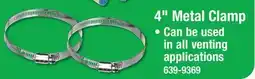 Menards 4 Metal Clamp offer