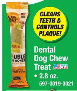Menards Dental Dog Chew Treat offer