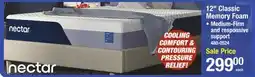 Menards 12 Classic Memory Foam offer