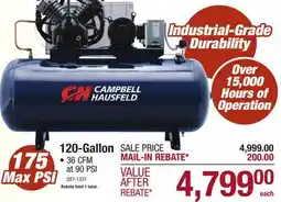 Menards 120-Gallon offer