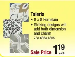 Menards MOHAWK Taleris WATERPROOF TILE offer