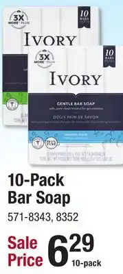 Menards Ivory 10-Pack Bar Soap offer