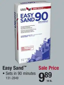 Menards Easy Sand offer