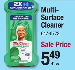 Menards Multi- Surface Cleaner offer
