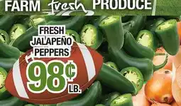Torres Supermercado FRESH JALAPEÑO PEPPERS offer